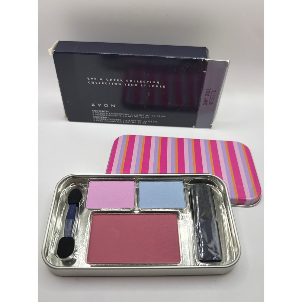 NOS Avon Eye & Cheek Collection‎ Baby Doll Nuisette Pink Blue Lavender Palette
